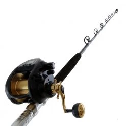 Shimano DDM Beastmaster 9000 Status Blue Water Bent Butt Deepwater Electric Combo 5ft 6in 24-37kg 2pc