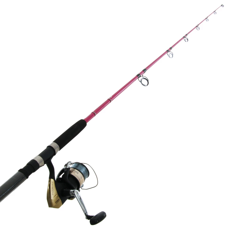 Shimano Hyperloop 6000 FB Kidstix Pink Kids Spinning Combo 6ft 8-12kg 1pc 1 Shimano Hyperloop 6000 FB Kidstix Pink Kids Spinning Combo 6ft 8-12kg 1pc