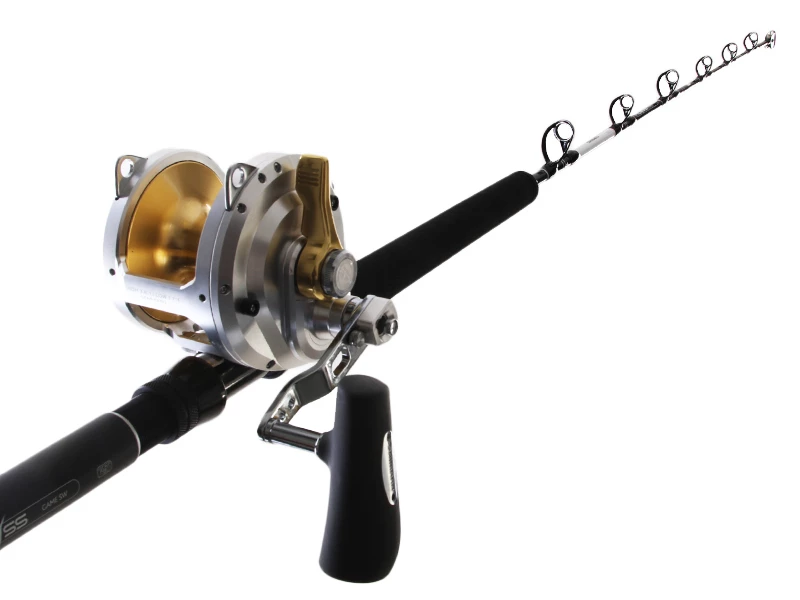 Shimano Talica 50 II And Abyss SW Stand Up 2-Speed Game Combo 5'2'' 50-80lb 1pc 1 Shimano Talica 50 II And Abyss SW Stand Up 2-Speed Game Combo 5'2'' 50-80lb 1pc