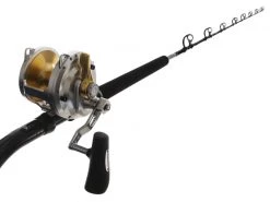 Shimano Talica 50 II 2-Speed And Abyss SW Bent Butt Stand Up Game Combo 5ft 6in 60-100lb 2pc