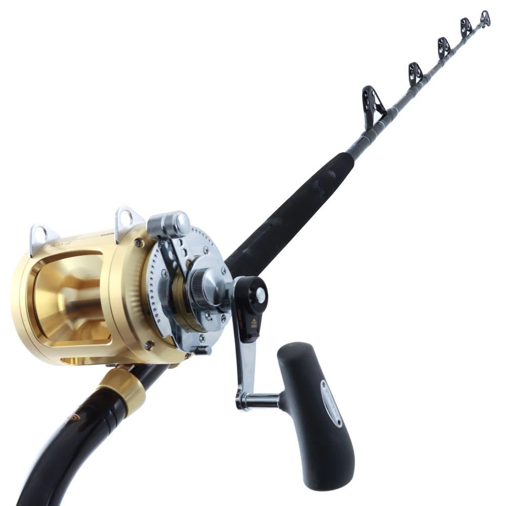 Shimano Tiagra 50 WLRSA TCurve Stand-up Bent Butt Game Combo 5ft 4in 2pc 1 Shimano Tiagra 50 WLRSA TCurve Stand-up Bent Butt Game Combo 5ft 4in 2pc