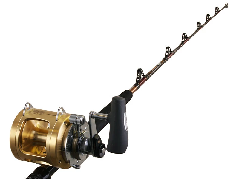 Shimano Tiagra 50 A And Backbone Elite Fully Rollered Game Combo 5'7'' 24kg 1pc 1 Shimano Tiagra 50 A And Backbone Elite Fully Rollered Game Combo 5'7'' 24kg 1pc
