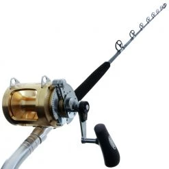Shimano Tiagra 50 WA Status Blue Water DDM Bent Butt Game Combo 5ft 6in 24-37kg 2pc -Shimano Sales Store bundledtrti50wandsbw56ddm5080 2