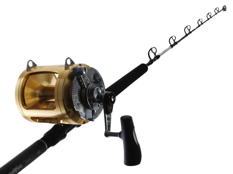 Shimano Tiagra 80 WA And Abyss SW Stand Up Game Combo 5'2'' 50-80lb 1pc 1 Shimano Tiagra 80 WA And Abyss SW Stand Up Game Combo 5'2'' 50-80lb 1pc
