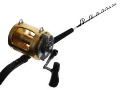 Shimano Tiagra 80 WA And Abyss SW Bent Butt Stand Up Game Combo 5ft 6in 60-100lb 2pc