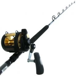 Shimano Triton TLD-50 Status Blue Water RT 2-Speed Lever Drag Game Combo 5ft 6in 24kg 1pc