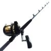 Shimano TLD 50 LRS 2-Speed Tag-Em Full Rollered Game Combo 5ft 7in 24kg 1pc