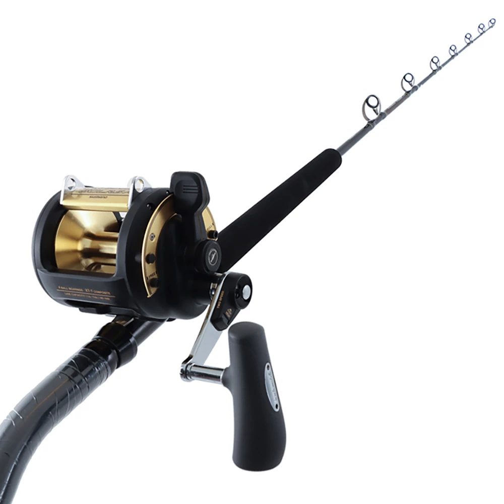 Shimano TLD 50 LRS Vortex Bent Butt 2-Speed Deep Drop Combo 5ft 7in 50lb 2pc 1 Shimano TLD 50 LRS Vortex Bent Butt 2-Speed Deep Drop Combo 5ft 7in 50lb 2pc