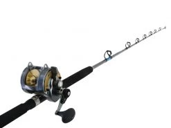 Shimano Tyrnos 20 II And Aquatip Roller Tip 2 Speed Overhead Boat Combo 5'8'' 24kg 1pc