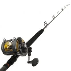 Shimano Tyrnos 30 Backbone RT 2-Speed Lever Drag Game Combo 5ft 7in 24kg 1pc