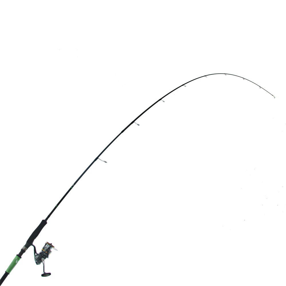 Shimano Ultegra C3000 FB #KAOS Softbait Combo Lime Green 7ft 6-15lb 2pc 2 Shimano Ultegra C3000 FB #KAOS Softbait Combo Lime Green 7ft 6-15lb 2pc - Image 2