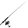 Shimano Vanquish C3000 FB Lunamis S76 Softbait Spin Combo 7ft 6in PE0.8-2 2pc