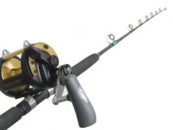 Shimano TLD-50 2-Speed Aquatip Roller Tip Game Combo 5ft 8in 24kg 1pc