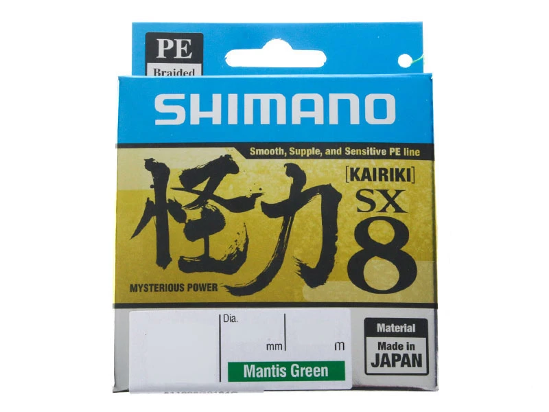Shimano Kairiki SX8 Braid Mantis Green 150m 2 Shimano Kairiki SX8 Braid Mantis Green 150m - Image 2