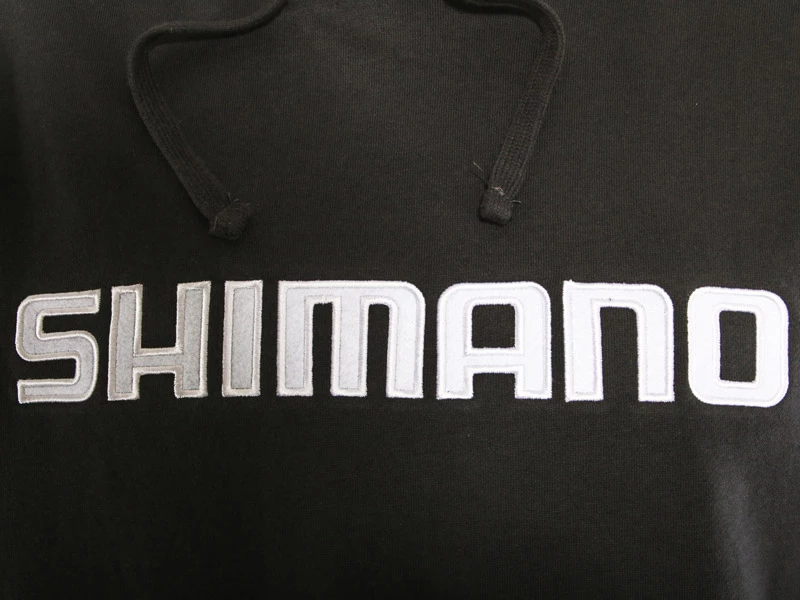 Shimano Charcoal Fleece Pullover Hoodie L 3 Shimano Charcoal Fleece Pullover Hoodie L - Image 3