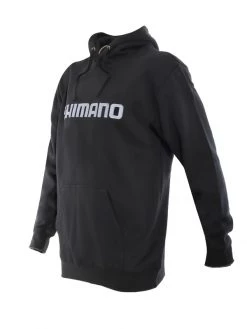 Shimano Charcoal Fleece Pullover Hoodie L