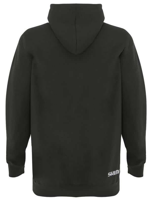 Shimano Fleece Hoodie Dark Khaki L 2 Shimano Fleece Hoodie Dark Khaki L - Image 2