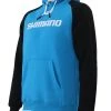 Shimano Raglan Fleece Hoodie Blue/Black S