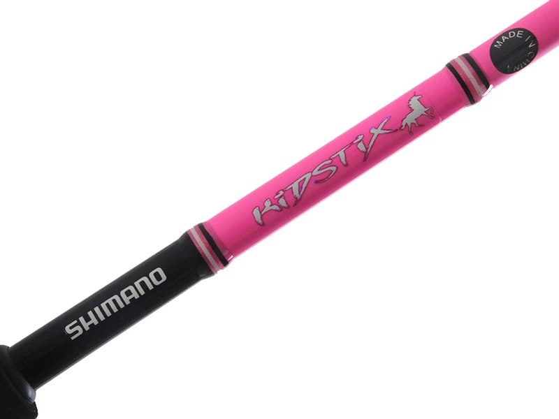 Shimano Kidstix Pink Spinning Rod 5ft 4-8kg 1pc 6 Shimano Kidstix Pink Spinning Rod 5ft 4-8kg 1pc - Image 6