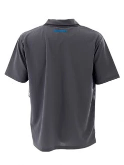 Shimano Mens Polo Shirt With Pocket Grey S