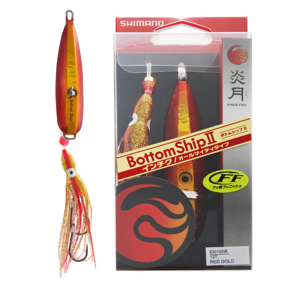 Shimano Bottom Ship II Slow Jig Red Gold 110g 1 Shimano Bottom Ship II Slow Jig Red Gold 110g